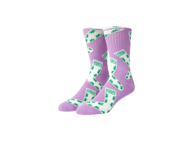 HUF Plant Life Plant Life Socks "Purple"