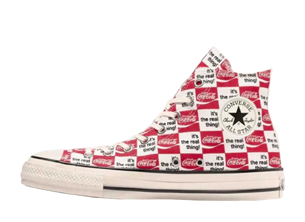Coca-Cola × Converse All Star US CK Hi "Red/White"