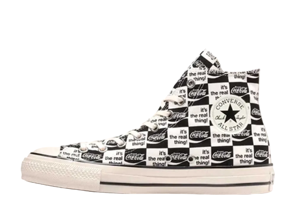 Coca-Cola × Converse All Star US CK Hi "Black/White"