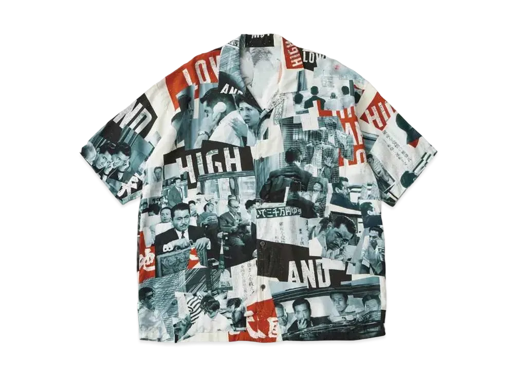 PORTER CLASSIC x Heaven and Hell Aloha Shirt "Off White"