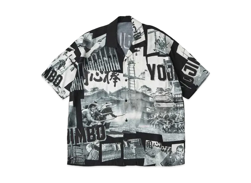 PORTER CLASSIC x Yojimbo Aloha Shirt "Black"