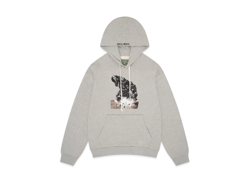 DENIM TEARS x Arthur Jafa LeRage Hoodie "Heather Grey"