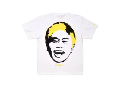 SAPEur x MASATOSHI HAMADA Stamp Logo S/S Tee #2 "White/Yellow"