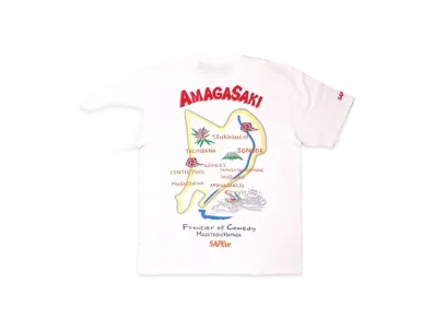 SAPEur x MASATOSHI HAMADA Amagasaki Map S/S Tee "White"