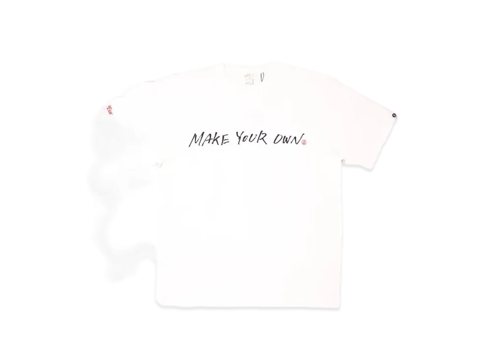 SAPEur x MASATOSHI HAMADA Handwritten Logo S/S Tee "White"