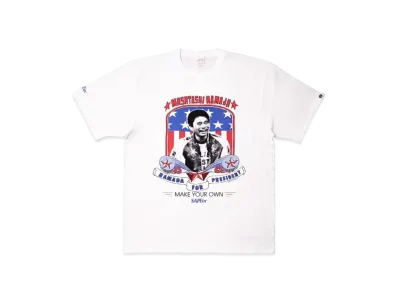 SAPEur x MASATOSHI HAMADA Hamada for President S/S Tee "White"
