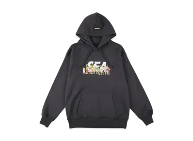 WIND AND SEA x SF II Logo Hoodie "Charcoal"