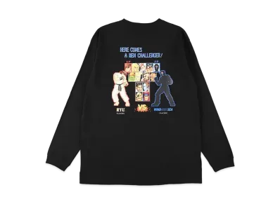 WIND AND SEA x SF II Player Select L/S Tee "Charcoal"
