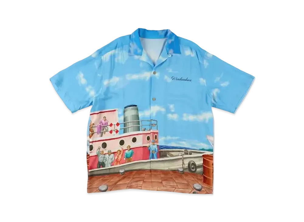 WIND AND SEA x SF II Aloha Shirt -Ken Stage- "Ken"