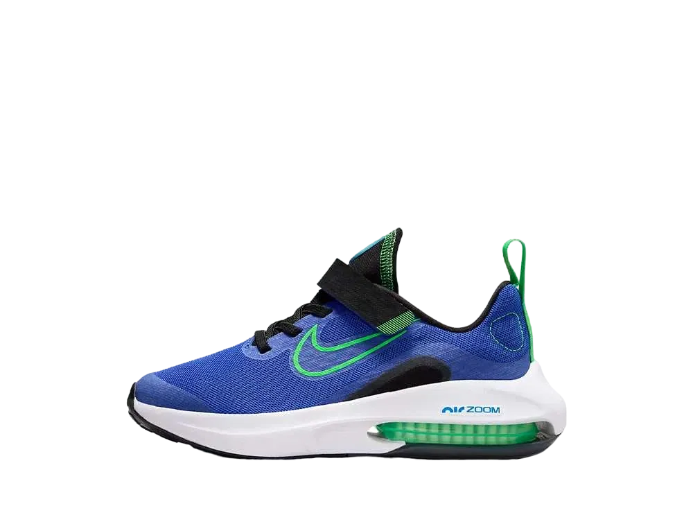 ナイキ PS エアズーム アルカディア 2 "レーサーブルー/ブラック/ホワイト/グリーンストライク"(キッズ)