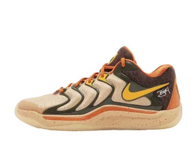 Bink! × Nike KD 17 "Sesame/University Gold/Rough Green/Monarch"