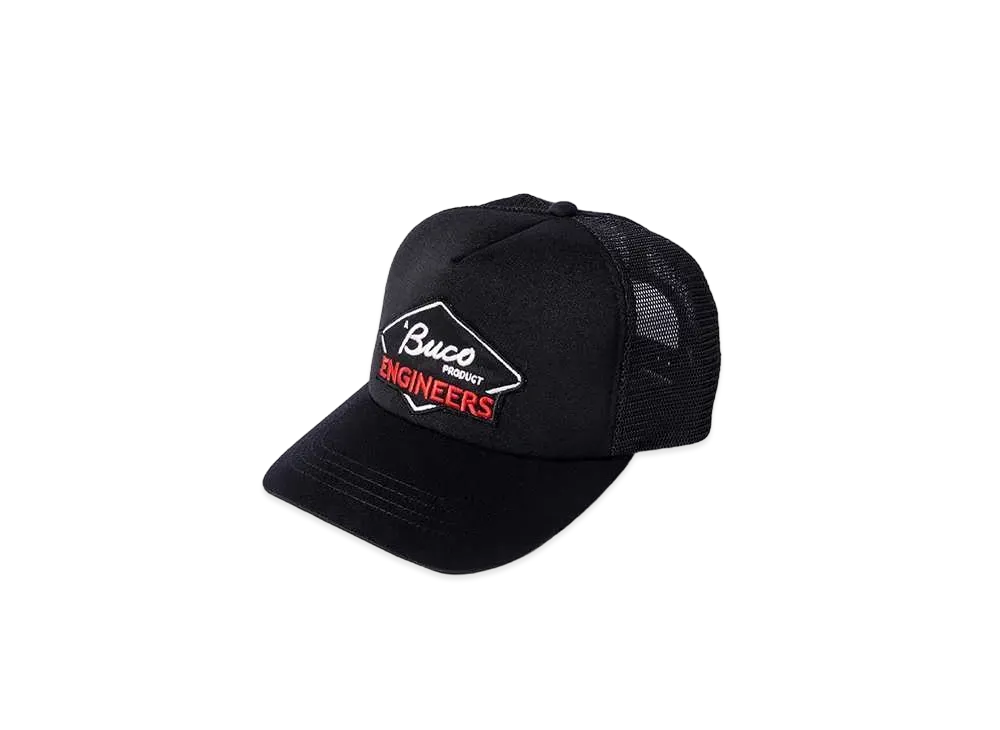 THE REAL McCOY'S Buco Mesh Cap / Engineers "Black"