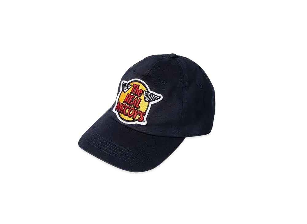 THE REAL McCOY'S Logo Baseball Cap "Navy"