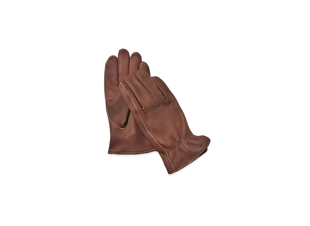THE REAL McCOY'S Buco Motorcycle Glove / Deerskin "Brown"