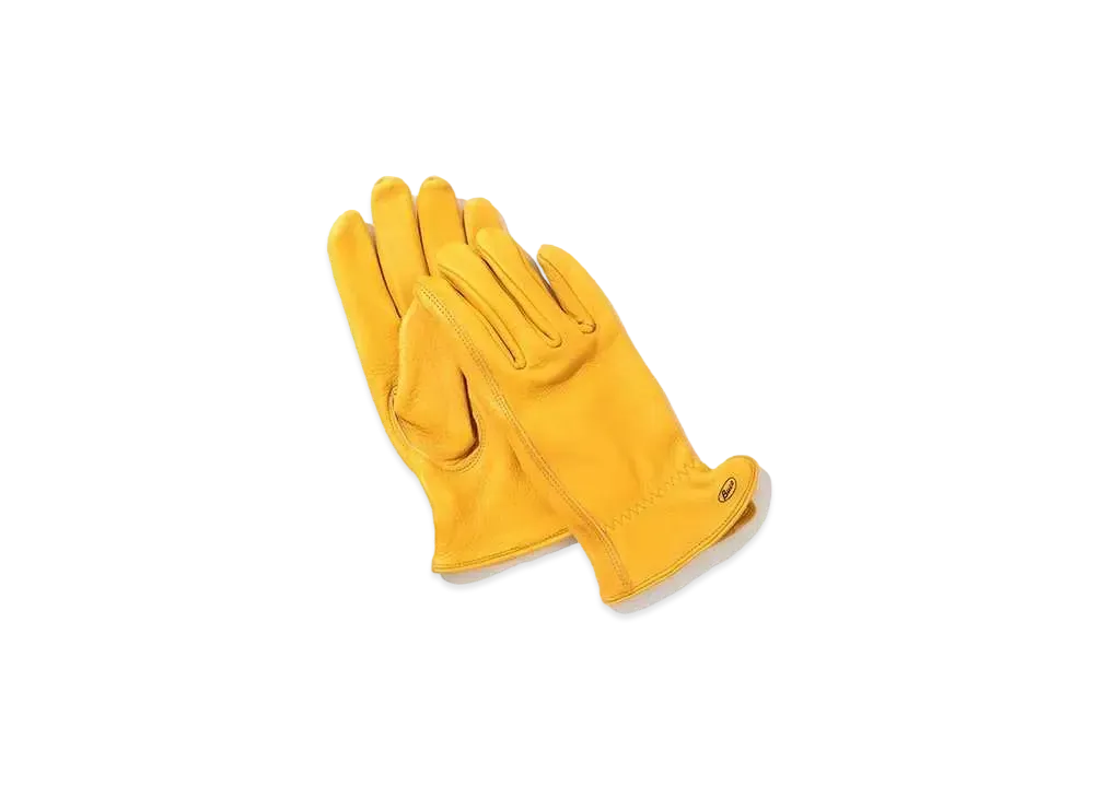 THE REAL McCOY'S Buco Motorcycle Glove / Deerskin "Yellow"