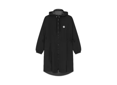 KENZO 'BOKE FLOWER 2.0' Long Wind Breaker "Black"
