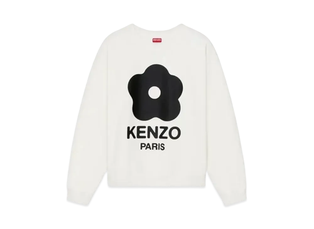 KENZO 'BOKE FLOWER 2.0' Sweat "Off White"