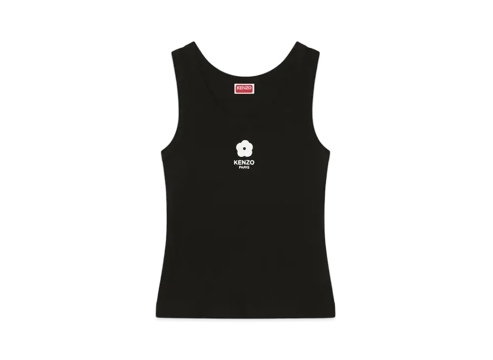 KENZO 'BOKE FLOWER 2.0' Embroidery Tank Top "Black"