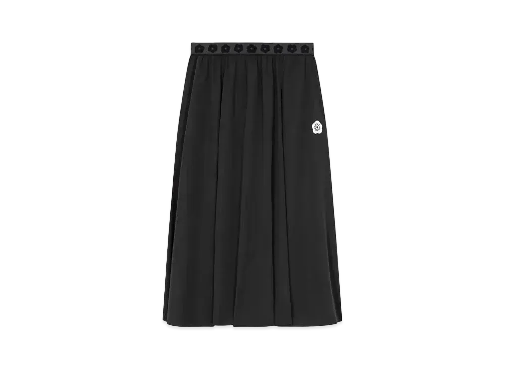 KENZO 'BOKE FLOWER 2.0' Midi Skirt "Black"