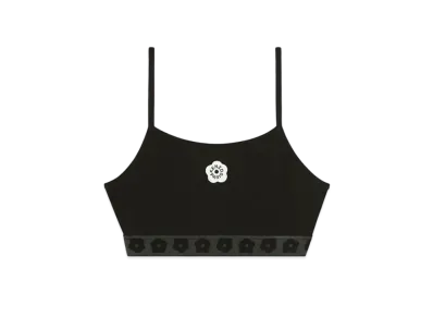 KENZO 'BOKE FLOWER 2.0' Embroidery Bra "Black"