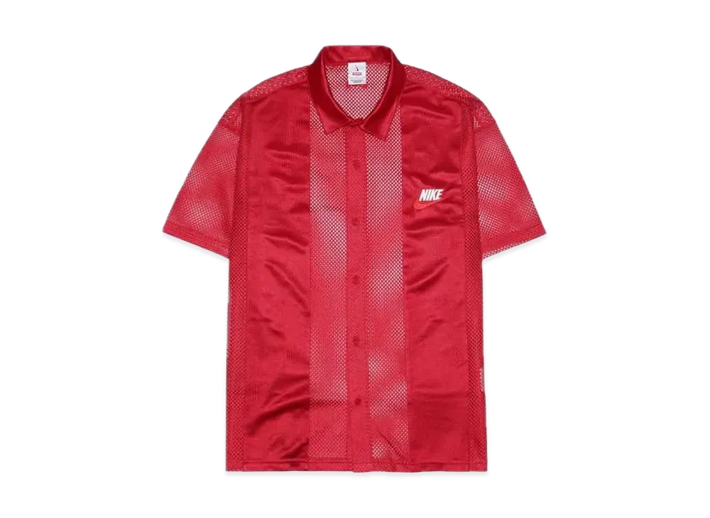 Supreme 2020 メッシュシャツ S 赤 【公式通販】