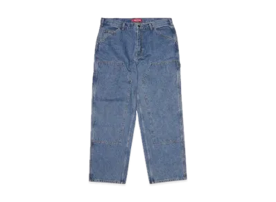 Supreme Double Knee Painter Pant "Washed Indigo" (24SS)