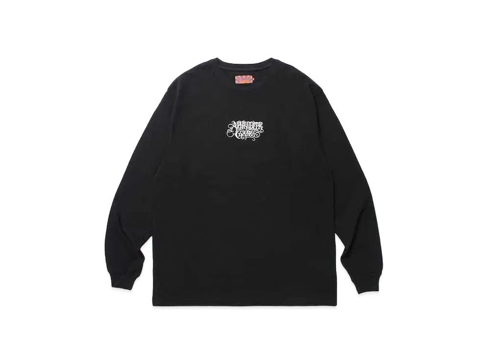 APHRODITEGANG Classic Logo L/S Tee Black "Black-Silver"