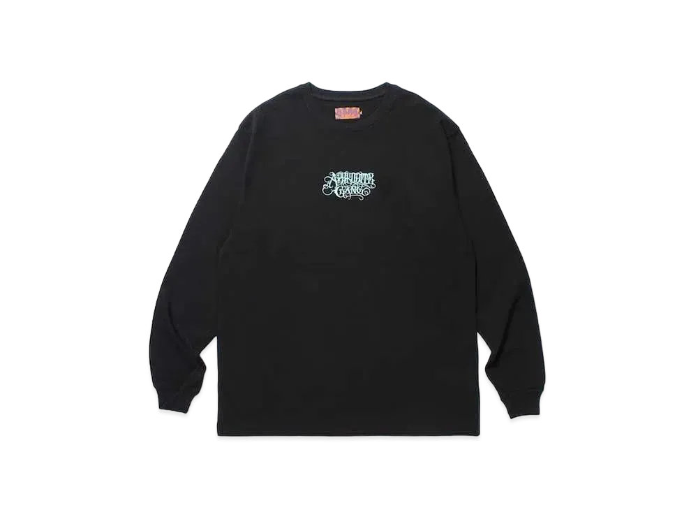 APHRODITEGANG Classic Logo L/S Tee Black "Blue"
