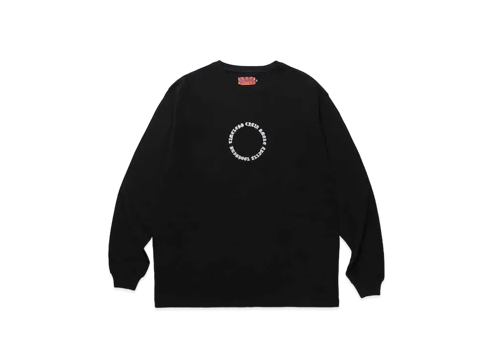 APHRODITEGANG Circle Logo L/S Tee "Black-White"