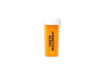 APHRODITEGANG AGH Logo Pill Case "Orange-White"