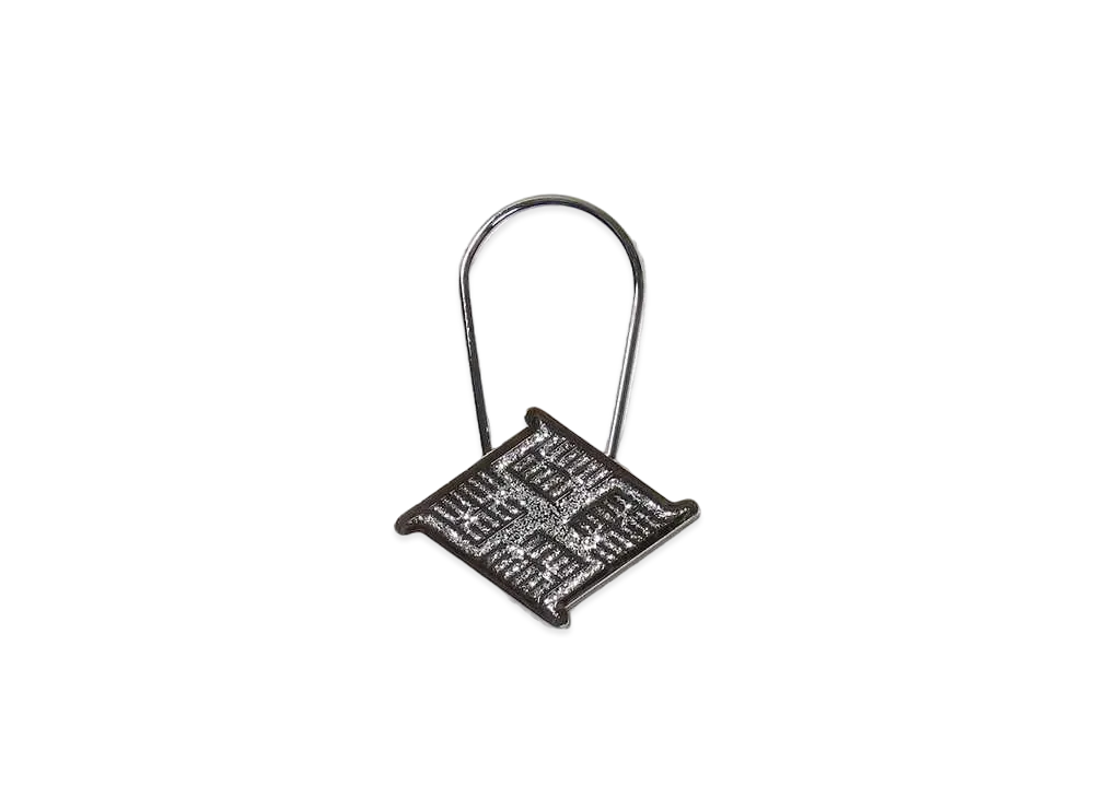 APHRODITEGANG Kamon Key Holder "Black Metal-Glitter Logo"