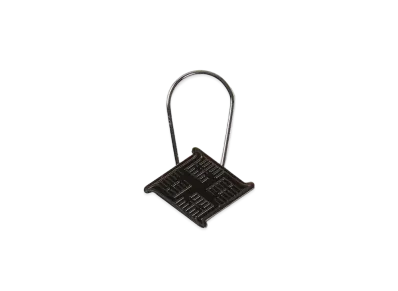 APHRODITEGANG Kamon Key Holder "Black Metal-Black Logo"