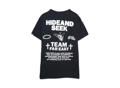 Hide and Seek Nail S/S Tee "BLACK"