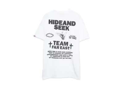 Hide and Seek Nail S/S Tee "WHITE"