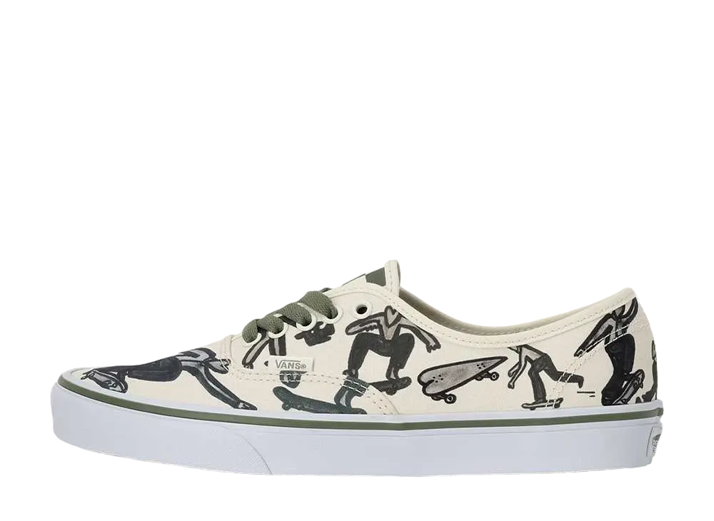 バンズ オーセンティック "マシュマロ/オリーブグリーン"