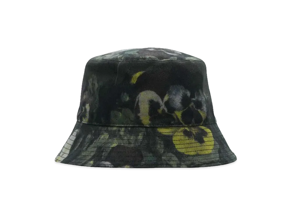 LAD MUSICIAN BUCKET HAT PANSY "BLACK DARK"