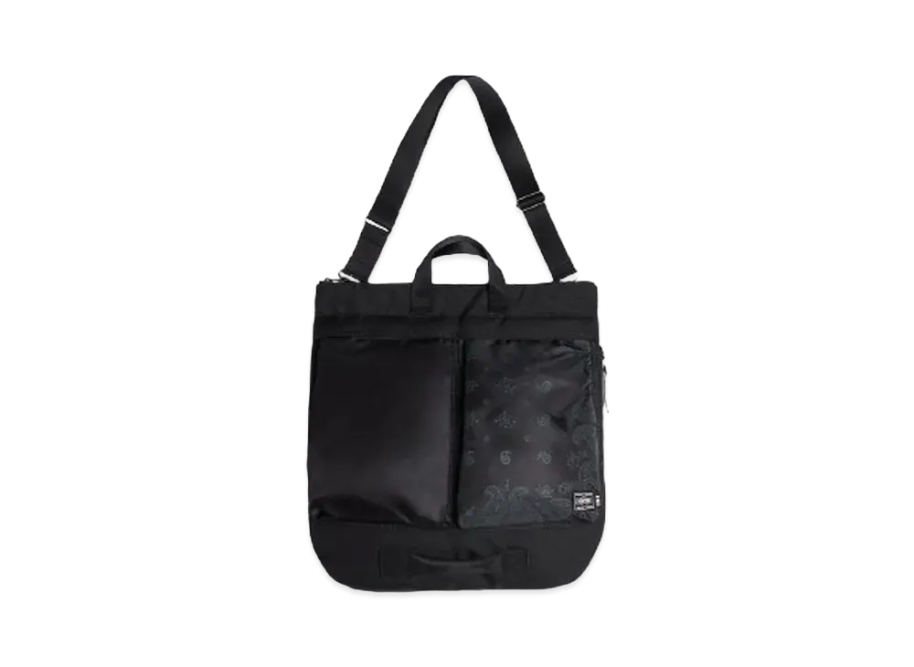 PORTER x END. 2Way Helmet Bag "Black"