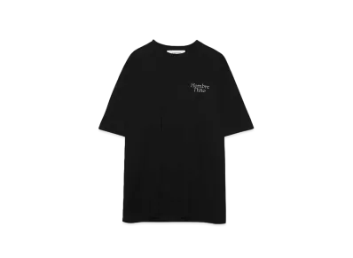 HOMBRE Nino S/S PRINT TEE (MASK) "BLACK"