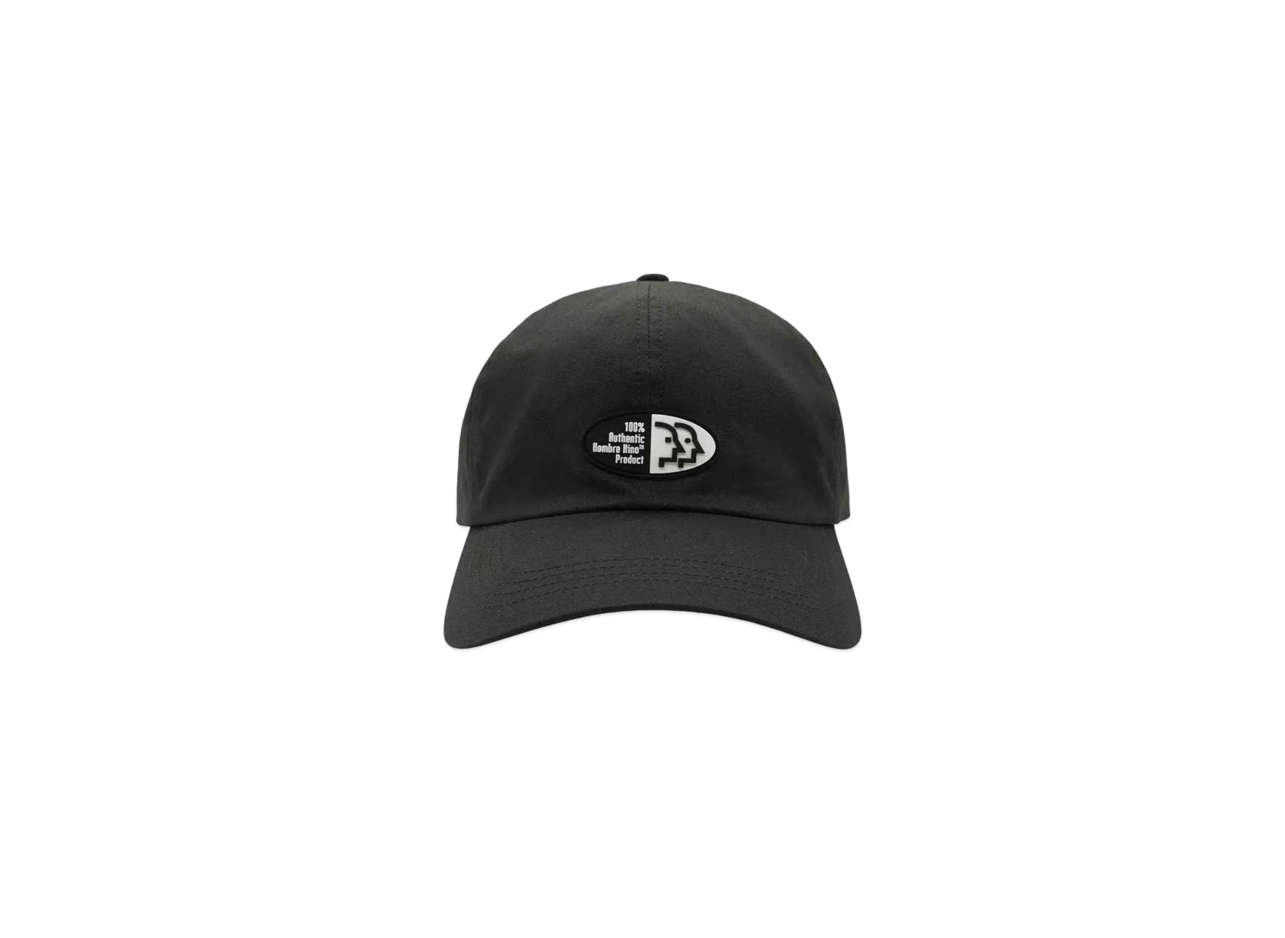 HOMBRE Nino RUBBER LOGO 6 PANEL CAP "C.GRAY"