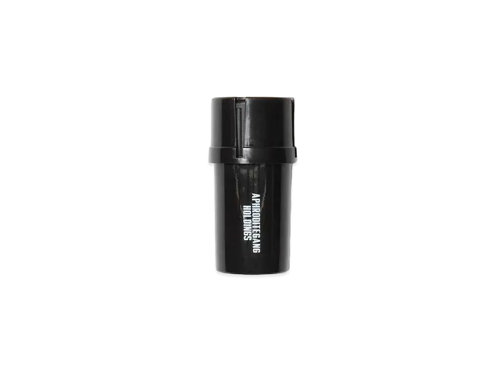APHRODITEGANG AGH Logo Grinder & Pill Case "Black"