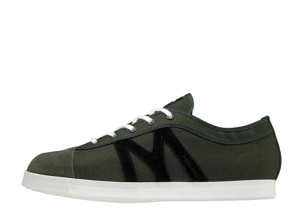 ミズノ スクールトレーナー "カーキ/ブラック"