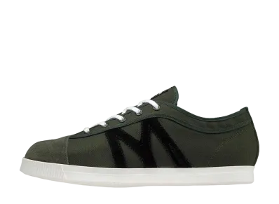 ミズノ スクールトレーナー "カーキ/ブラック"