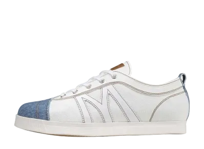 エドウイン × ミズノ スクールトレーナー "ホワイト/ブルー"