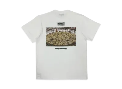 BEAMS x WHERE'S WALDO PRINT S/S Tee "White"