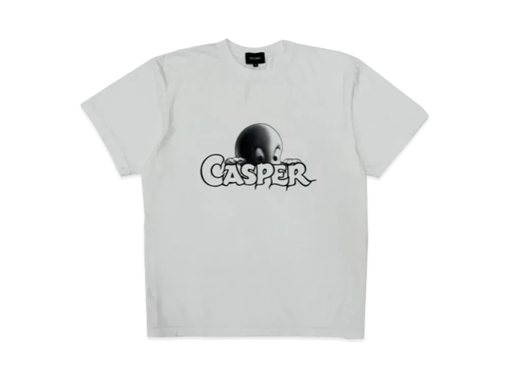 BEAMS x CASPER PRINT S/S Tee "White"