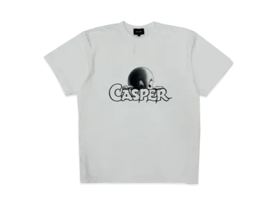 BEAMS x CASPER PRINT S/S Tee "White"