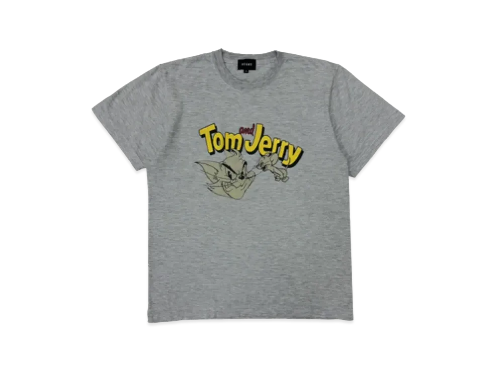 BEAMS x TOM and JERRY PRINT S/S Tee "Ash"