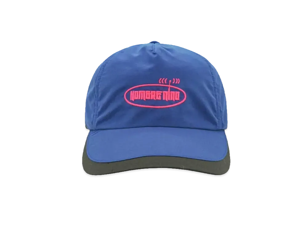 HOMBRE Nino ANTENNA LOGO NYLON CAP "BLUE"