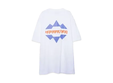 HOMBRE Nino S/S PRINT TEE (LOGO) "WHITE"