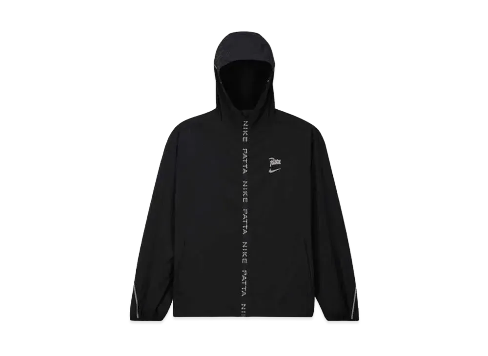 Nike x Patta Men's Full-Zip Jacket "Black" (US SIze) FJ3087-010